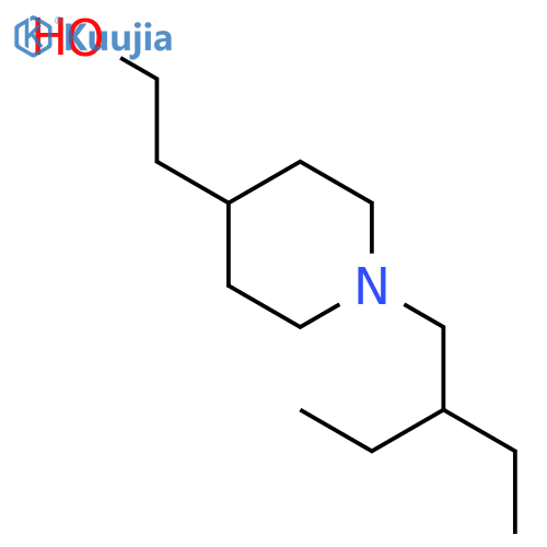 2-(1-(2-ethylbutyl)piperidin-4-yl)ethan-1-ol structure