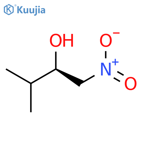2-BUTANOL, 3-METHYL-1-NITRO-, (2R)- structure