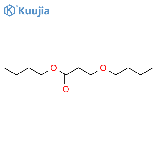 Propanoic acid,3-butoxy-, butyl ester structure
