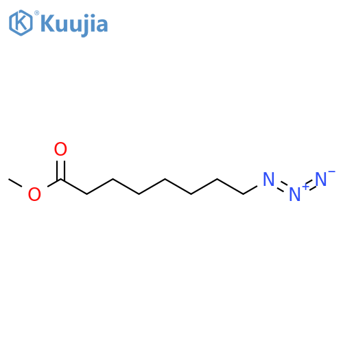 Octanoic acid, 8-azido-, methyl ester structure