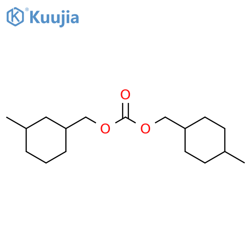 Carbonic acid, (3-methylcyclohexyl)methyl (4-methylcyclohexyl)methylester structure