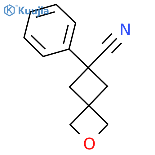 6-Phenyl-2-oxa-spiro[3.3]heptane-6-carbonitrile structure