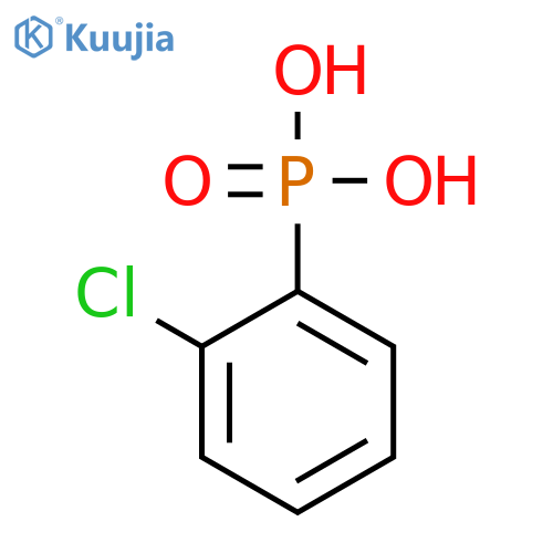 Phosphonic acid, (chlorophenyl)- structure