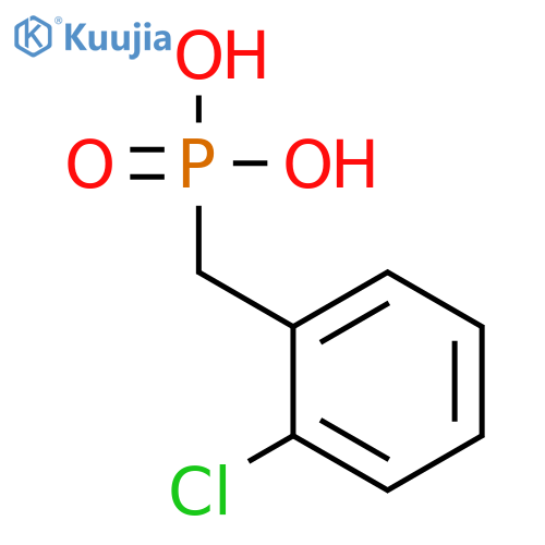 Phosphonic acid, [(chlorophenyl)methyl]- structure