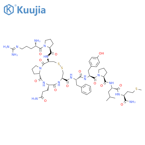 Substance P,3-L-cysteine-6-L-cysteine-8-L-tyrosine-9-L-proline-, cyclic (3&reg;6)-disulfide (9CI) structure