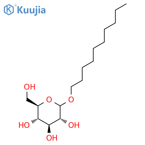 DECYL GLUCOSIDE structure