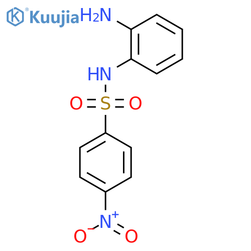 N-(2-Aminophenyl)-4-nitrobenzene-1-sulfonamide structure
