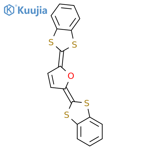 1,3-Benzodithiole, 2,2'-(2,5-furandiylidene)bis- structure