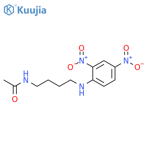 Acetamide, N-[4-[(2,4-dinitrophenyl)amino]butyl]- structure