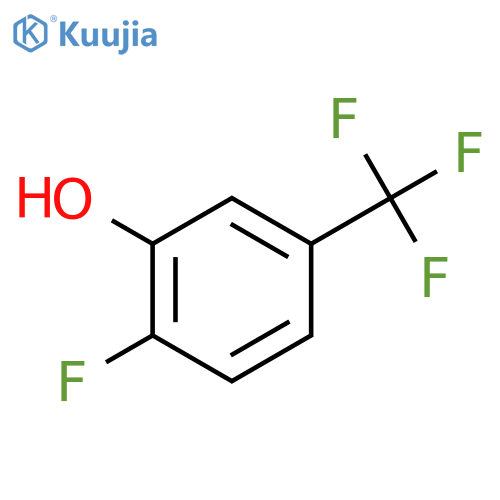 2-Fluoro-5-(trifluoromethyl)phenol structure