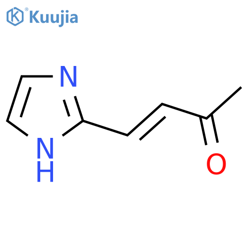 (3E)-4-(1H-imidazol-2-yl)but-3-en-2-one structure