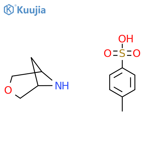 4-methylbenzenesulfonic acid;3-oxa-6-azabicyclo[3.1.1]heptane structure