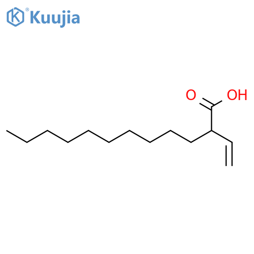 Dodecanoic acid, 2-ethenyl- structure