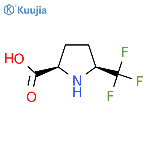 (5S)-5-Trifluoromethyl-D-proline structure