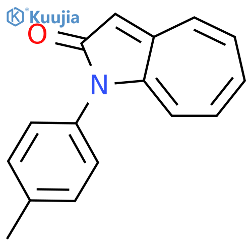 Cyclohepta[b]pyrrol-2(1H)-one, 1-(4-methylphenyl)- structure