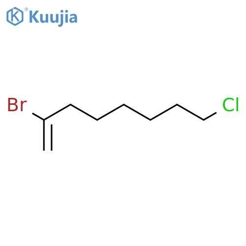 2-Bromo-8-chloro-1-octene structure
