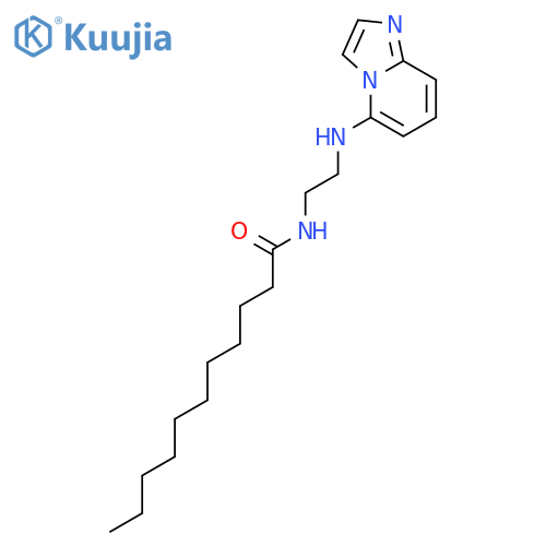 Undecanamide, N-[2-(imidazo[1,2-a]pyridin-5-ylamino)ethyl]- structure