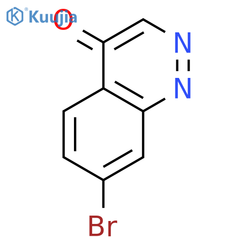 7-bromo-1,4-dihydrocinnolin-4-one structure