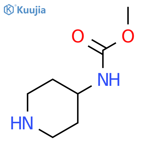 methyl N-(piperidin-4-yl)carbamate structure