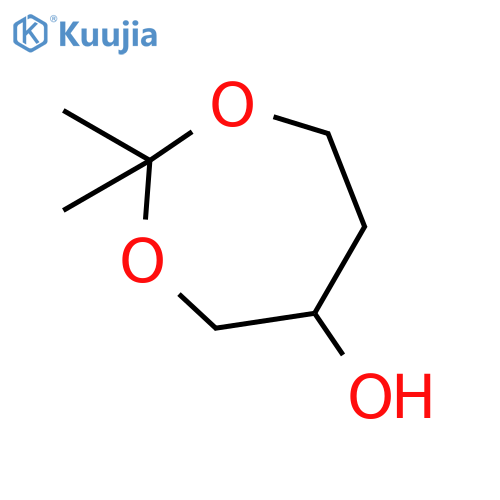 1,3-Dioxepan-5-ol, 2,2-dimethyl-, (±)- structure