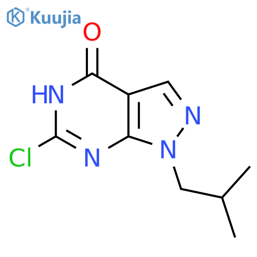 6-Chloro-1-isobutyl-1H-pyrazolo[3,4-d]pyrimidin-4(5H)-one structure
