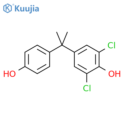 3,5-Dichlorobisphenol A structure