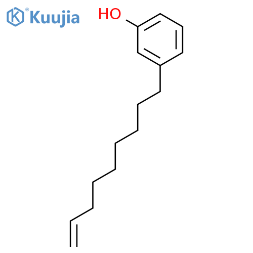 Phenol, 3-(8-nonen-1-yl)- structure