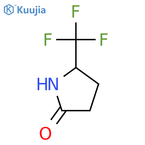 5-(trifluoromethyl)pyrrolidin-2-one structure