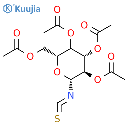GITC [2,3,4,6-Tetra-O-acetyl-β-D-glucopyranosyl Isothiocyanate] structure