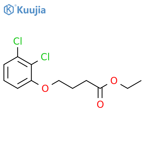 Ethyl 4-(2,3-dichloro-phenoxy)butanoate structure