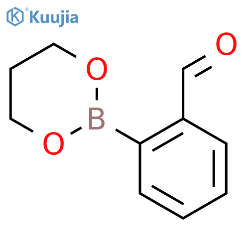 Benzaldehyde, 2-(1,3,2-dioxaborinan-2-yl)- structure