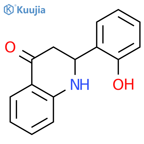4(1H)-Quinolinone, 2,3-dihydro-2-(2-hydroxyphenyl)- structure