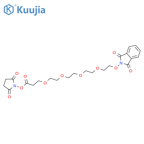 NHPI-PEG4-C2-NHS ester structure