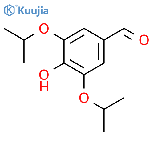 Benzaldehyde, 4-hydroxy-3,5-bis(1-methylethoxy)- structure
