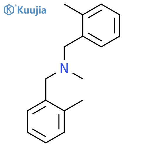 Benzenemethanamine, N,2-dimethyl-N-[(2-methylphenyl)methyl]- structure