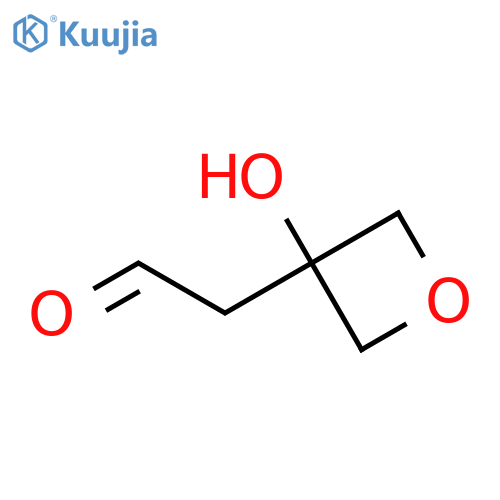 2-(3-hydroxyoxetan-3-yl)acetaldehyde structure