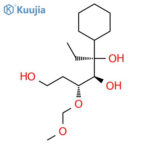 D-XYLO-HEPTITOL, 3-C-CYCLOHEXYL-1,2,6-TRIDEOXY-5-O-(METHOXYMETHYL)- structure