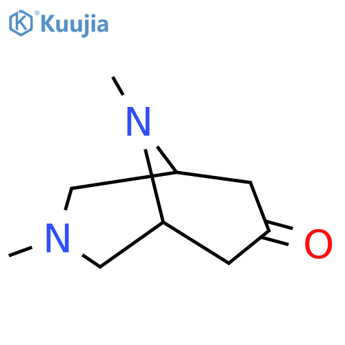 3,9-Dimethyl-3,9-diazabicyclo3.3.1nonan-7-one structure