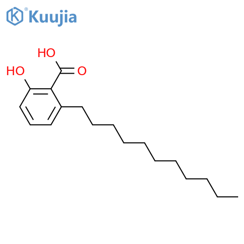 Benzoic acid, 2-hydroxy-6-undecyl- structure