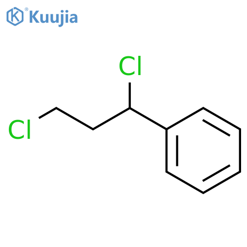 (1,3-Dichloropropyl)benzene structure