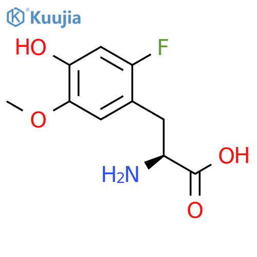 Tyrosine, 2-fluoro-5-methoxy- structure