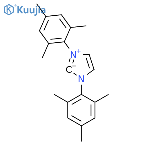 1,3-Bis(2,4,6-trimethylphenyl)-1,3-dihydro-2H-imidazol-2-ylidene structure