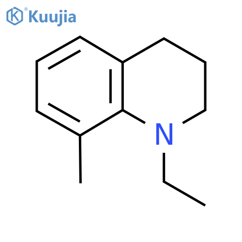 1-Ethyl-8-methyl-1,2,3,4-tetrahydroquinoline structure