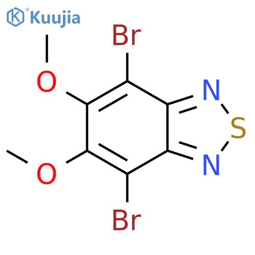4,7-Dibromo-5,6-dimethoxy-2,1,3-benzothiadiazole structure