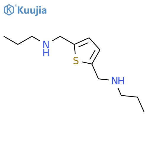 2,5-Thiophenedimethanamine, N,N'-dipropyl- structure