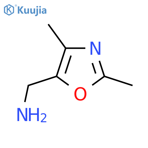 (dimethyl-1,3-oxazol-5-yl)methanamine structure