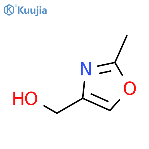 (2-methyloxazol-4-yl)methanol structure
