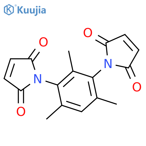 1H-Pyrrole-2,5-dione, 1,1'-(2,4,6-trimethyl-1,3-phenylene)bis- structure