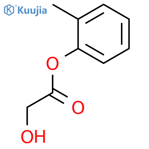 Acetic acid, hydroxy-, methylphenyl ester structure