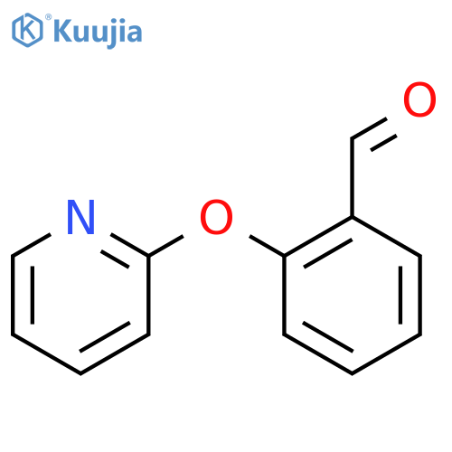 2-(pyridin-2-yloxy)benzaldehyde structure